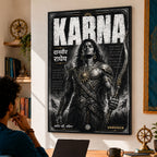 Daanveer Legacy Wall Art (CONQR_KARN_008)