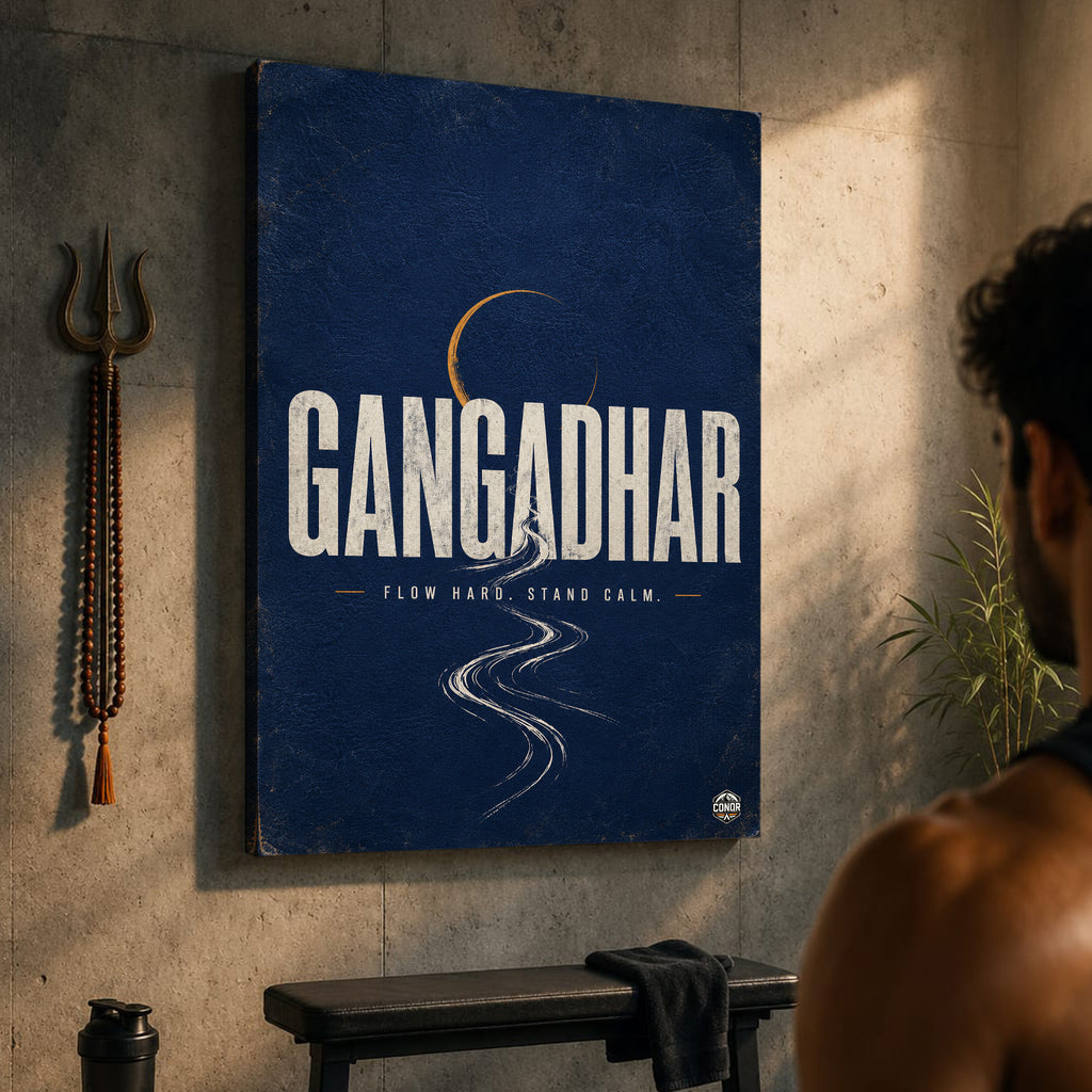 Gangadhar – Flow Hard. Stand Calm. (CONQR-SNF-SHIVA-006)