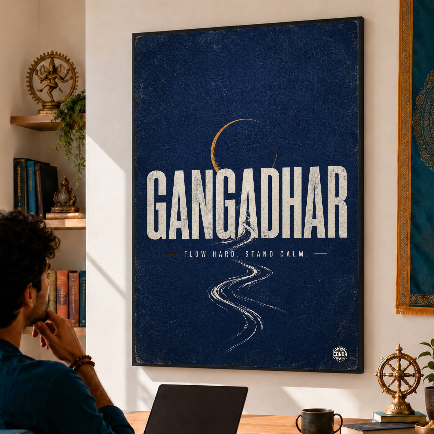 Gangadhar – Flow Hard. Stand Calm.