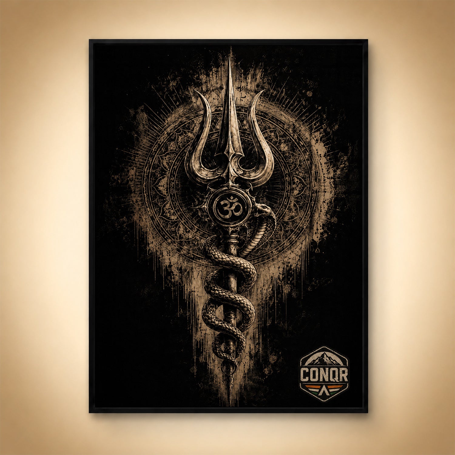 Trishul & Serpent – The Om at the Center