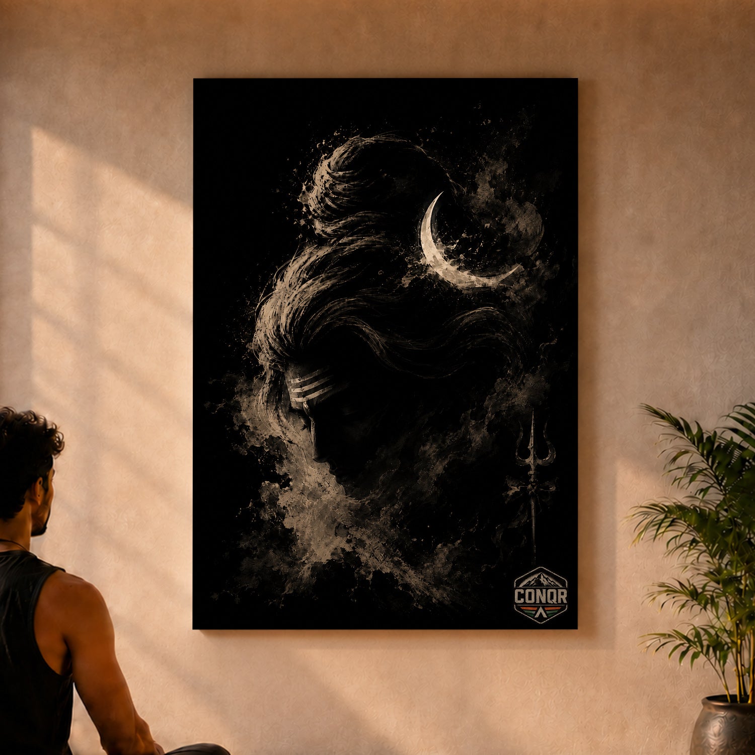 Shadow of the Divine – Shiva in Black on Black