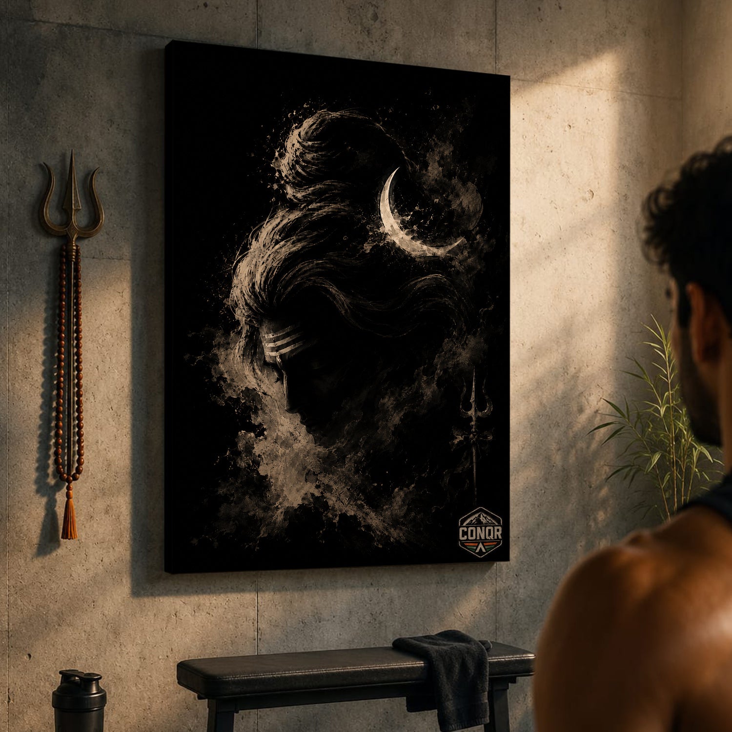 Shadow of the Divine – Shiva in Black on Black