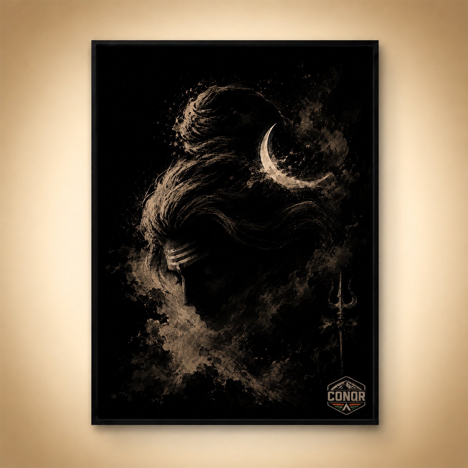 Shadow of the Divine – Shiva in Black on Black