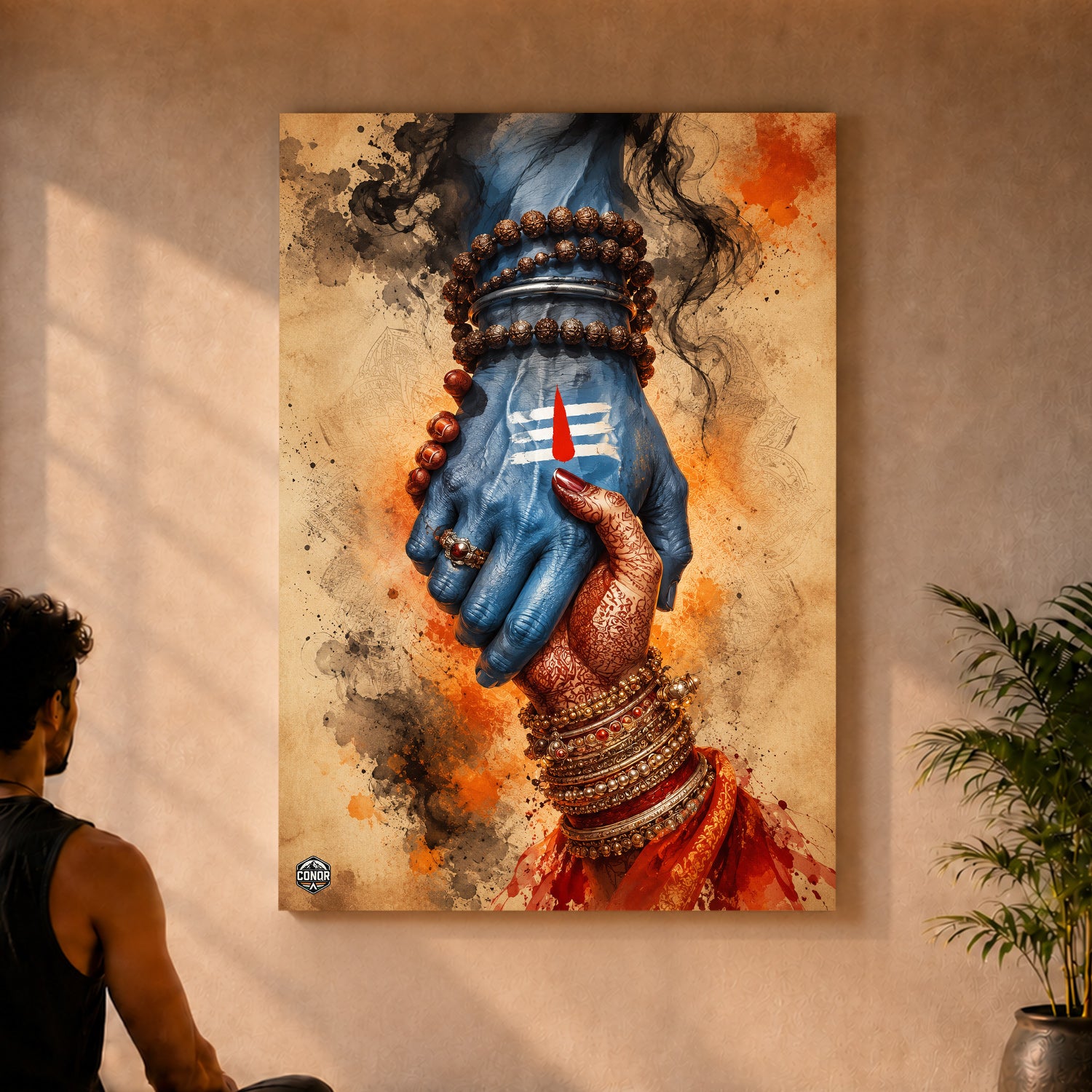 The Bond of Shiva & Shakti – Two Hands, One Power