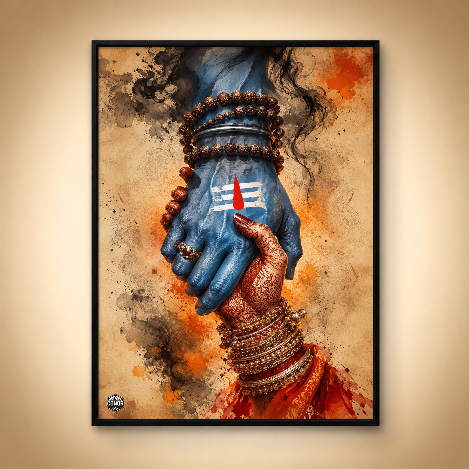 The Bond of Shiva & Shakti – Two Hands, One Power