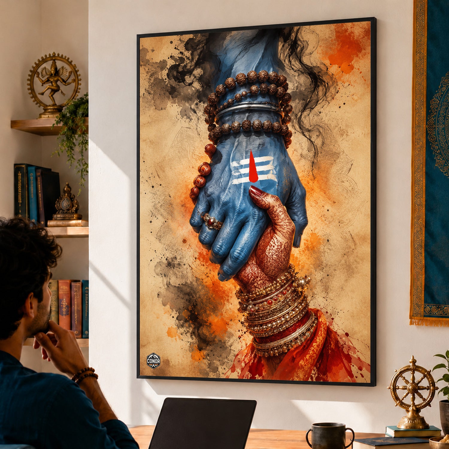The Bond of Shiva & Shakti – Two Hands, One Power