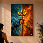 Shiva & Shakti – One Trishul, Two Worlds