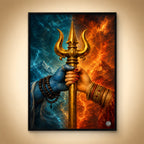 Shiva & Shakti – One Trishul, Two Worlds