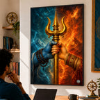 Shiva & Shakti – One Trishul, Two Worlds
