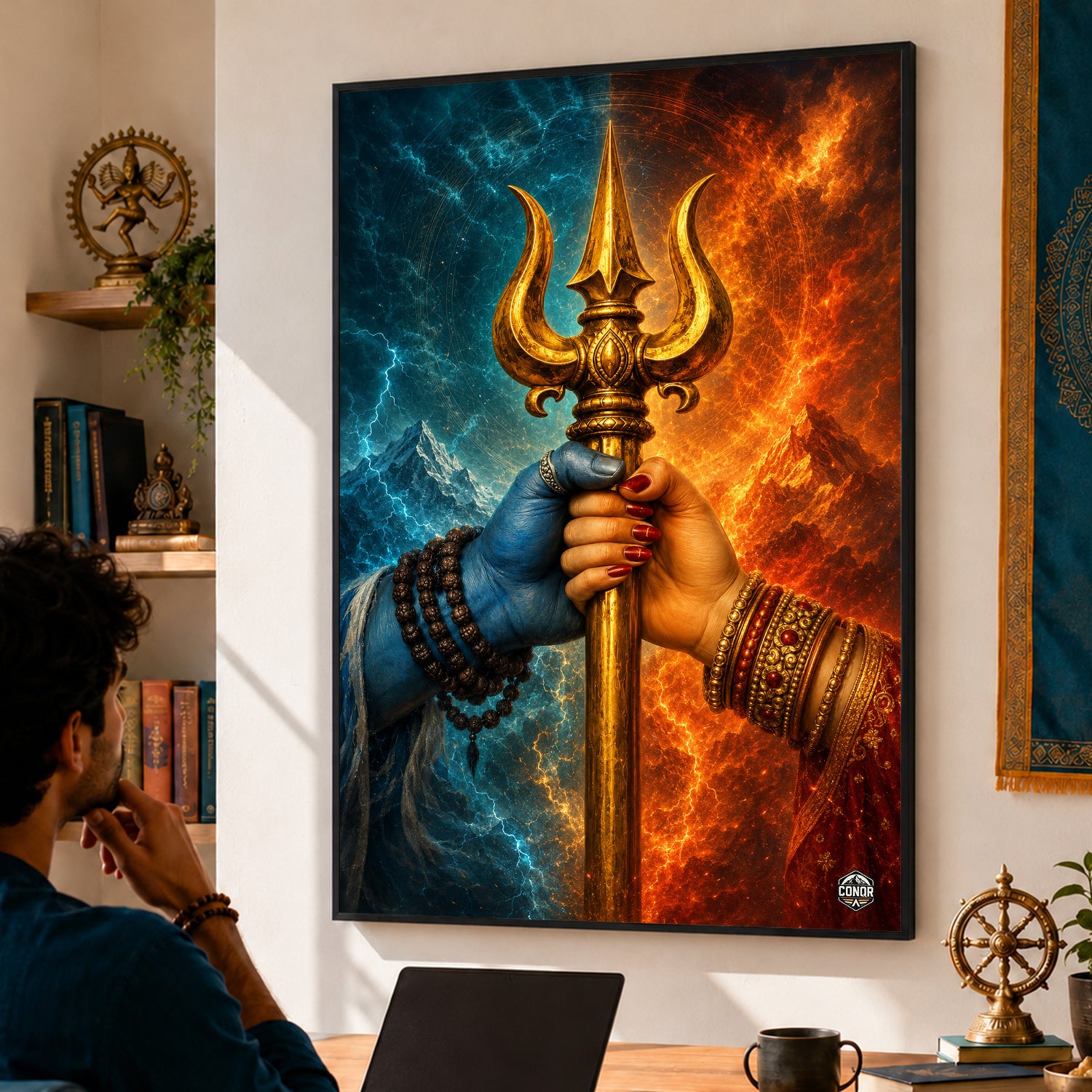 Shiva & Shakti – One Trishul, Two Worlds